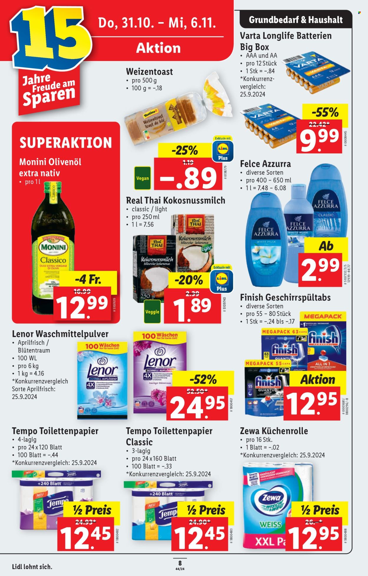 Volantino Lidl - 31.10.2024 - 6.11.2024. Pagina 8