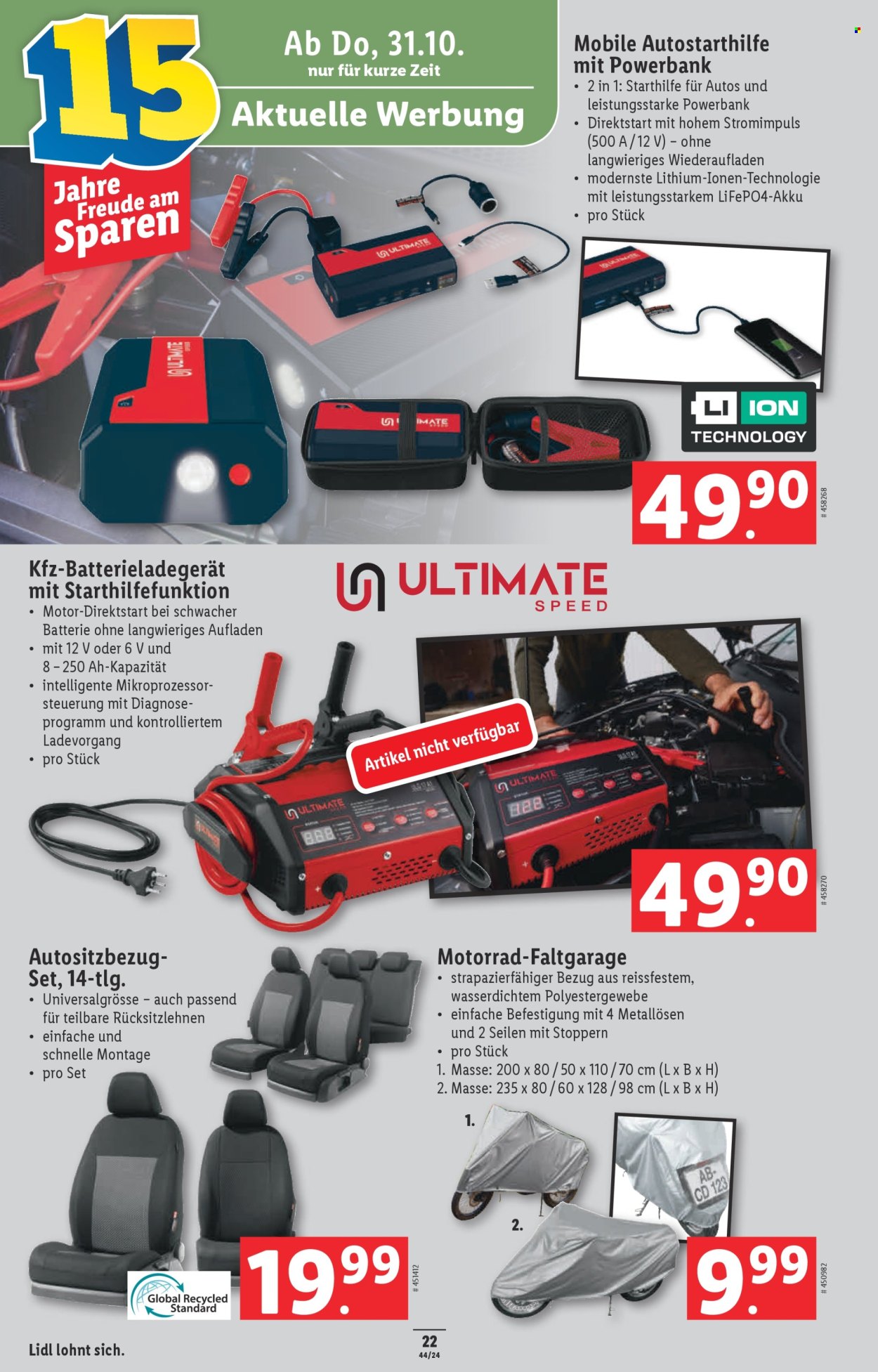 Volantino Lidl - 31.10.2024 - 6.11.2024. Pagina 22
