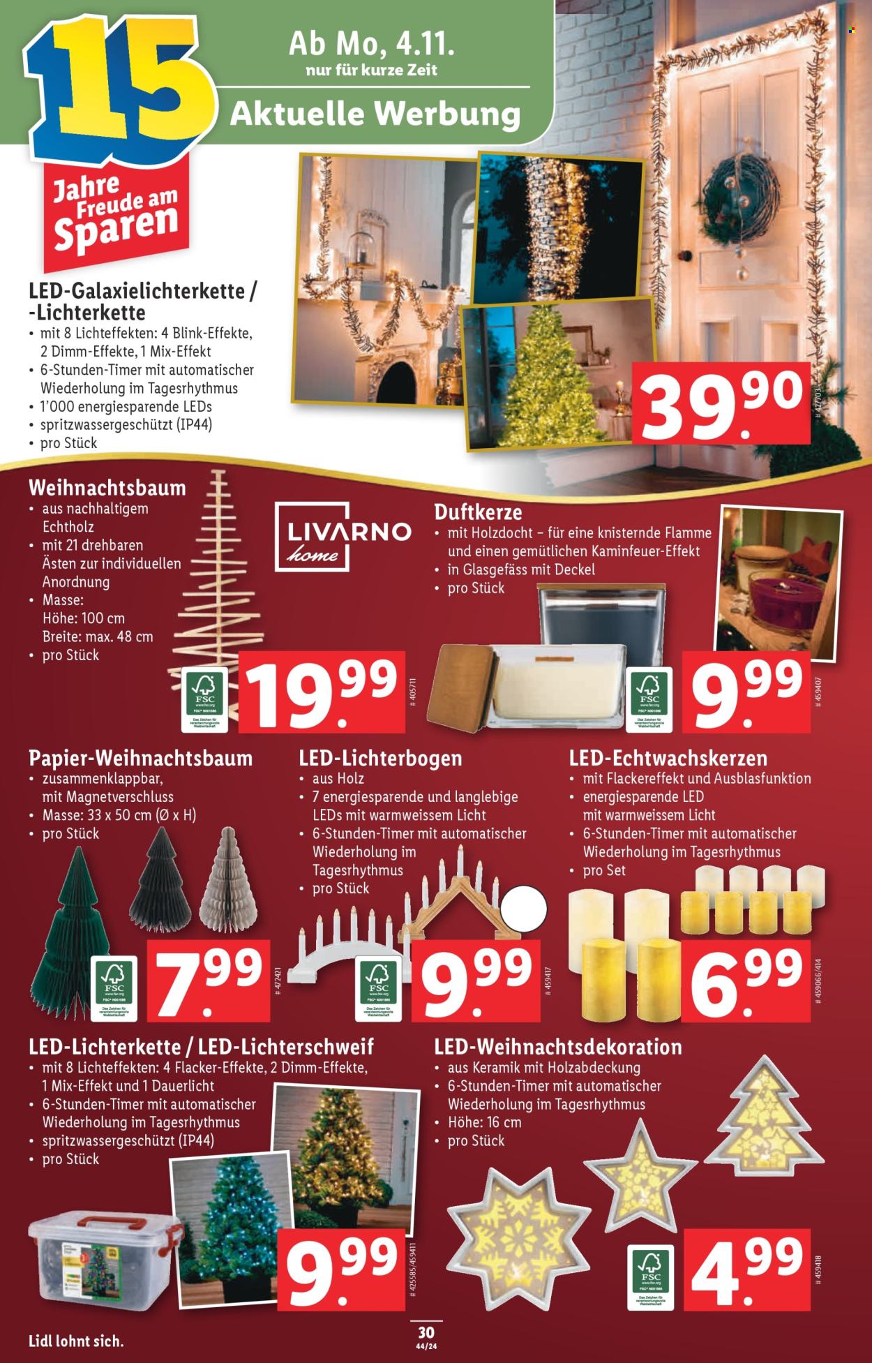 Volantino Lidl - 31.10.2024 - 6.11.2024. Pagina 30