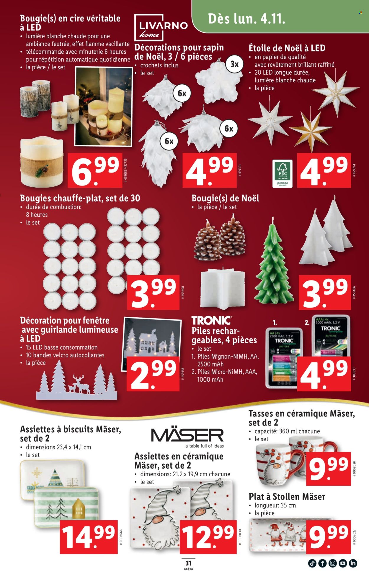 Volantino Lidl - 31.10.2024 - 6.11.2024. Pagina 31