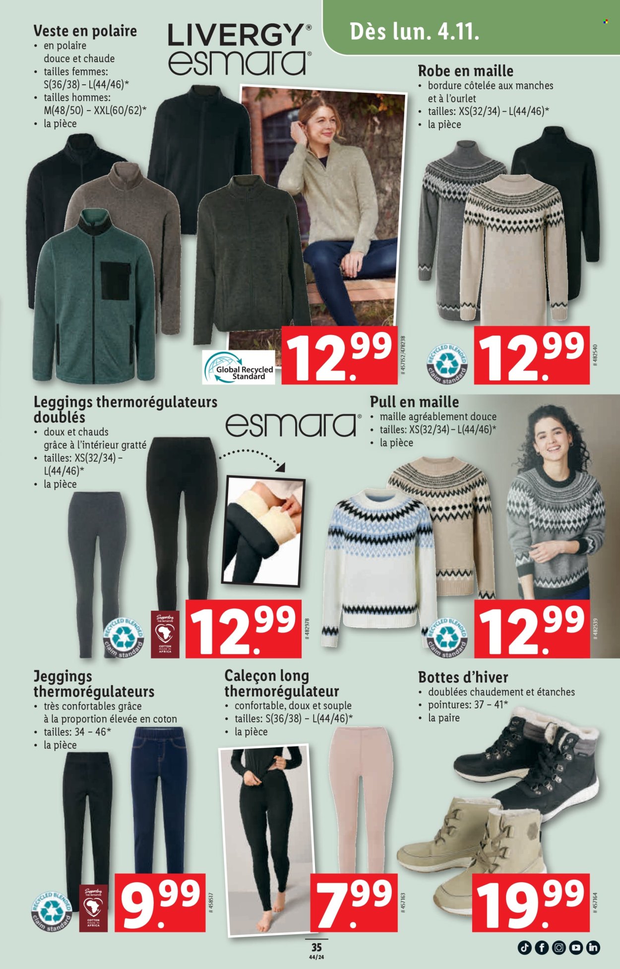 Volantino Lidl - 31.10.2024 - 6.11.2024. Pagina 35