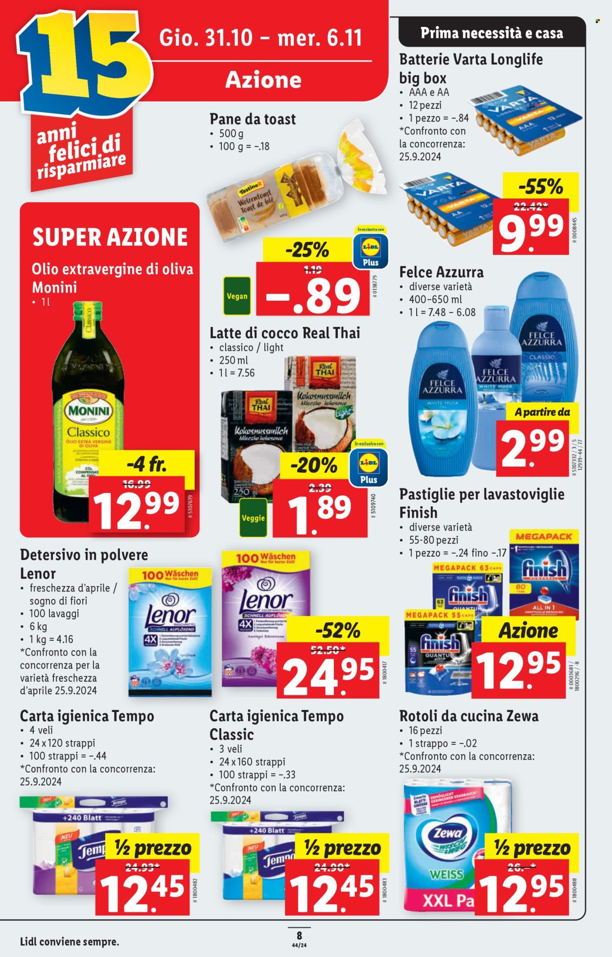 Volantino Lidl - 31.10.2024 - 6.11.2024. Pagina 8