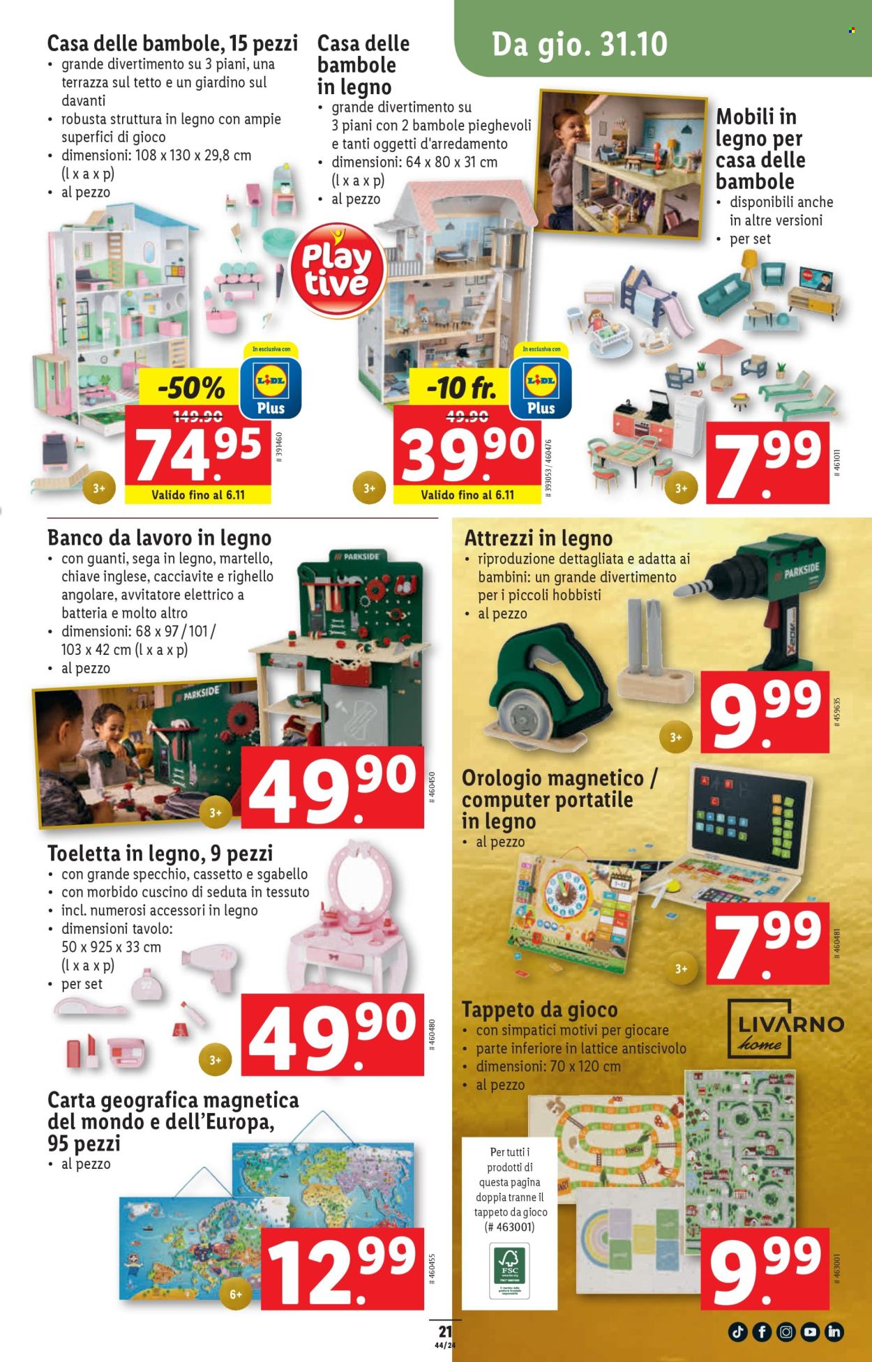 Volantino Lidl - 31.10.2024 - 6.11.2024. Pagina 21