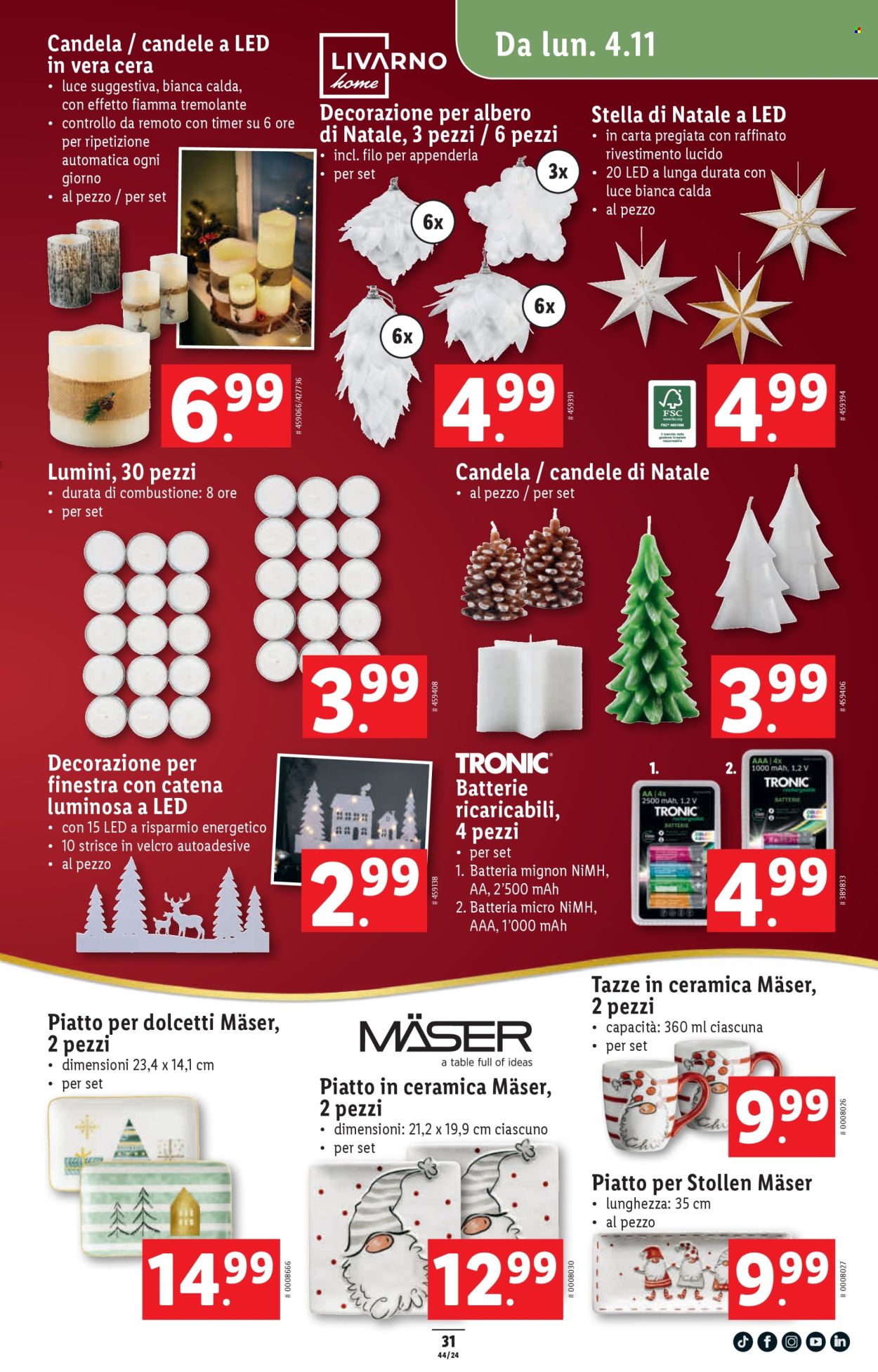 Volantino Lidl - 31.10.2024 - 6.11.2024. Pagina 31