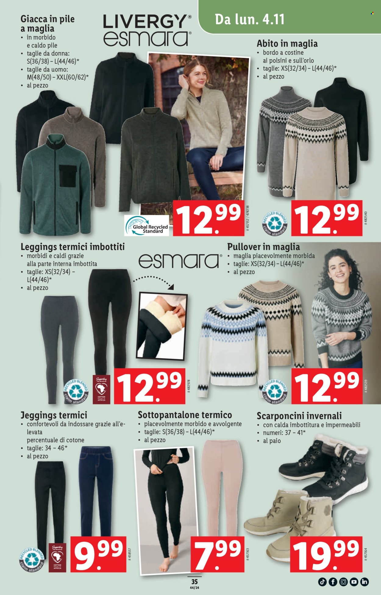 Volantino Lidl - 31.10.2024 - 6.11.2024. Pagina 35