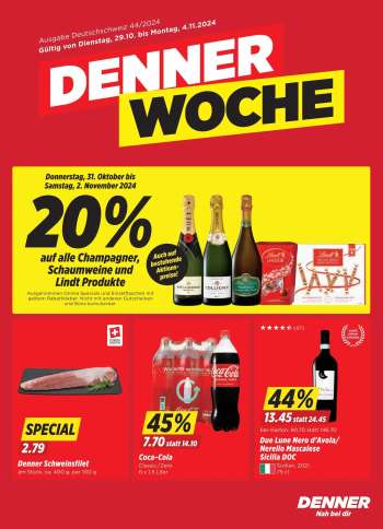 Catalogue Denner - 29.10.2024 - 4.11.2024.
