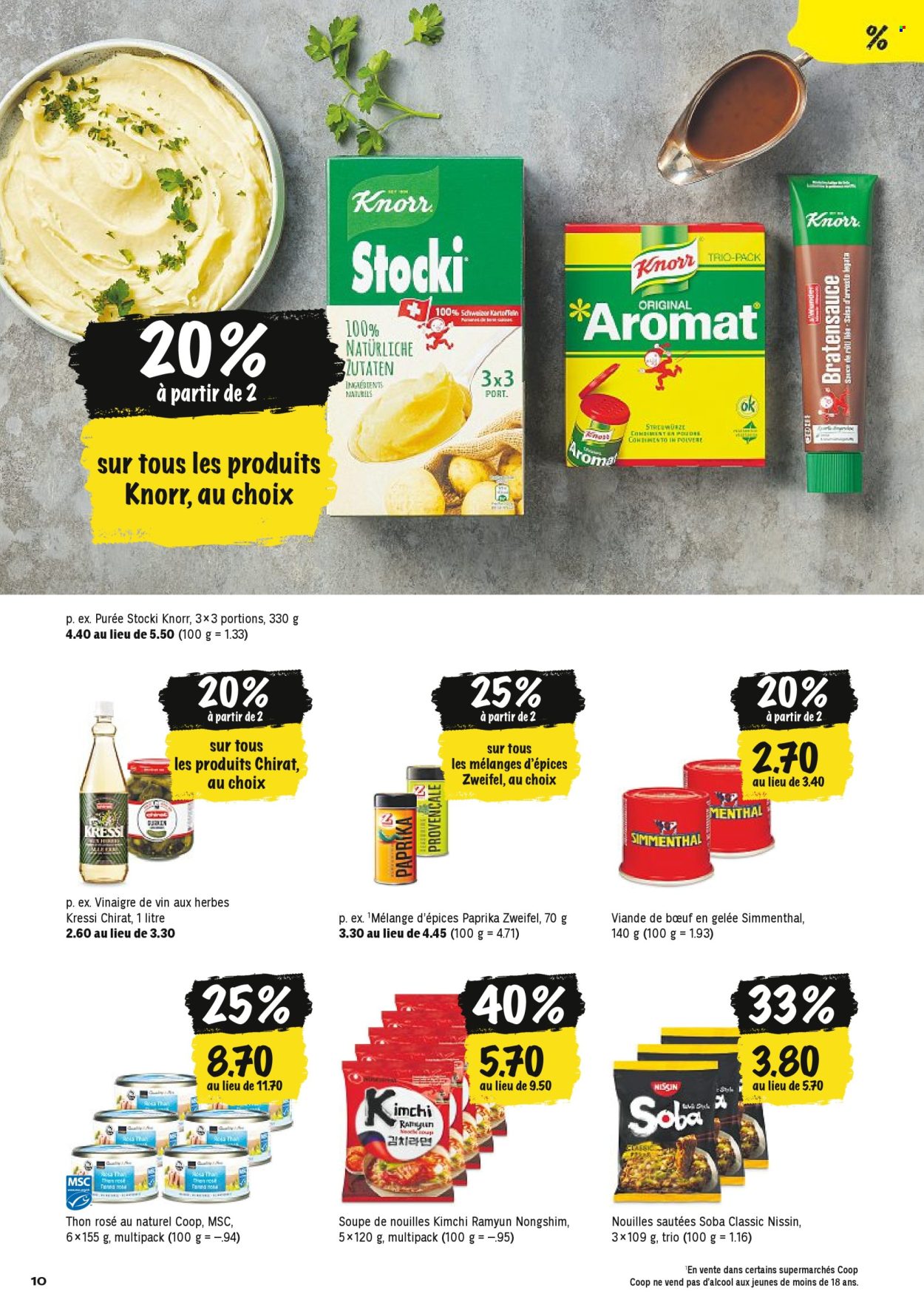 Prospekt Coop - 29.10.2024 - 3.11.2024. Seite 10