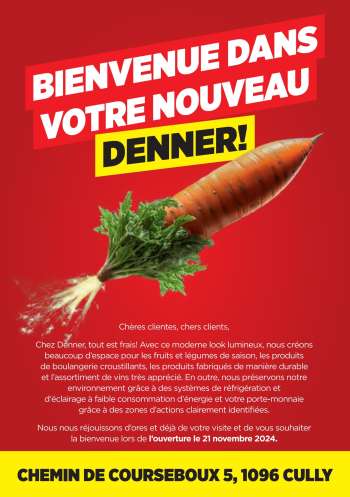 Catalogue Denner.