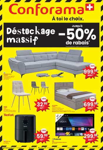 Volantino Conforama - 29.10.2024 - 11.11.2024.