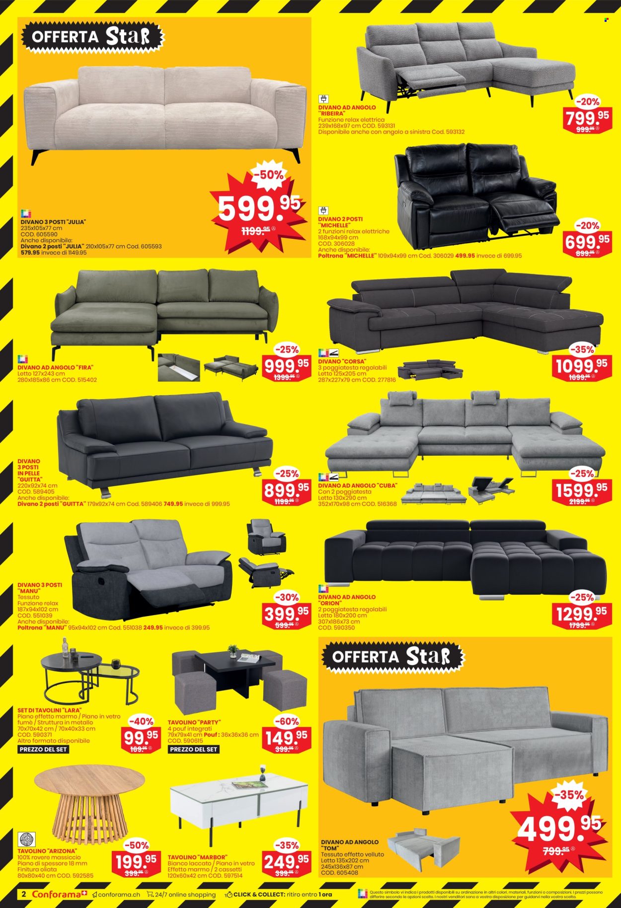 Catalogue Conforama - 29.10.2024 - 11.11.2024. Page 2