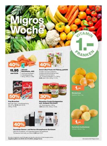 Volantino Migros - 29.10.2024 - 4.11.2024.
