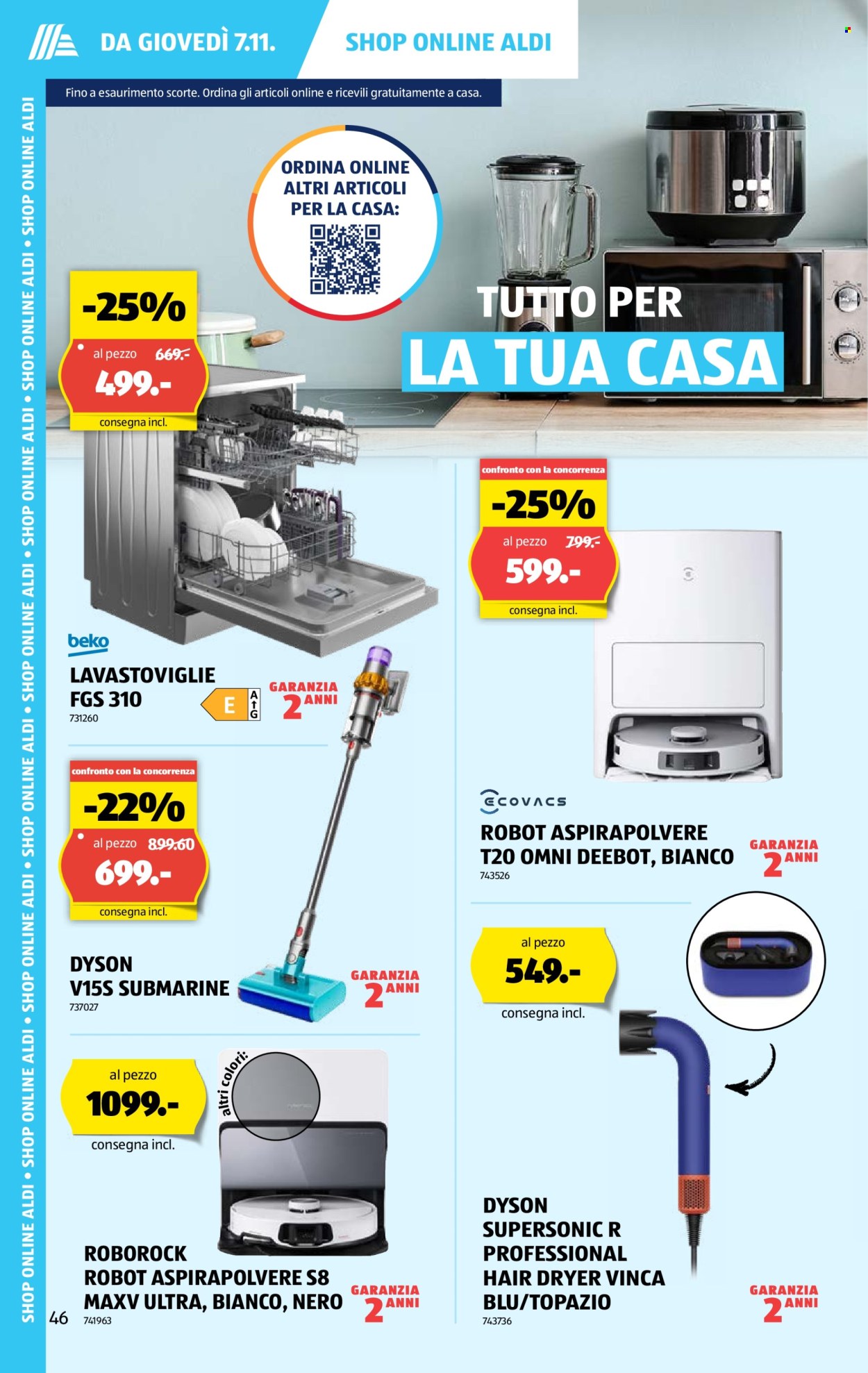 Volantino Aldi - 7.11.2024 - 13.11.2024. Pagina 46