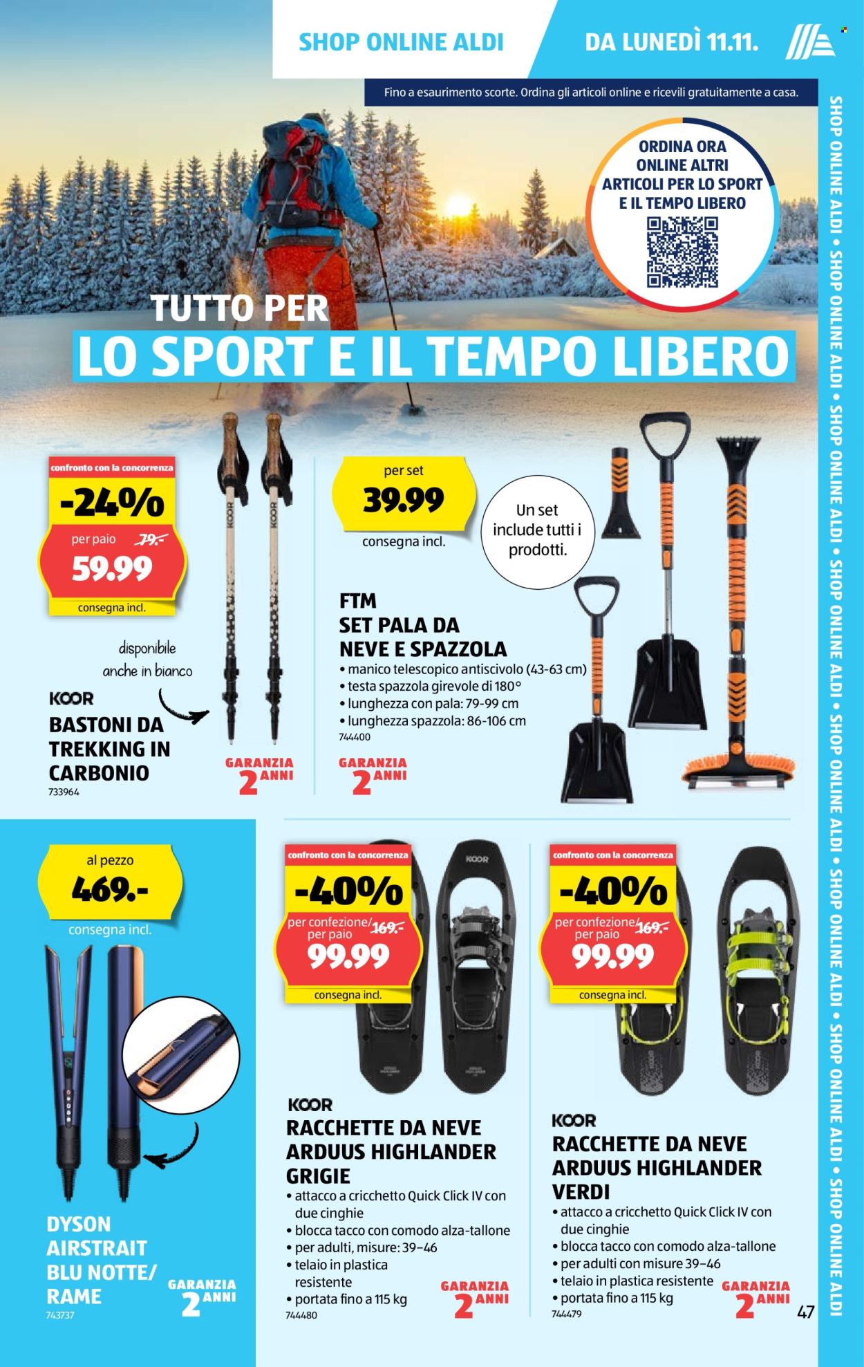 Volantino Aldi - 7.11.2024 - 13.11.2024. Pagina 47