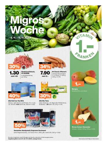 Volantino Migros - 5.11.2024 - 11.11.2024.