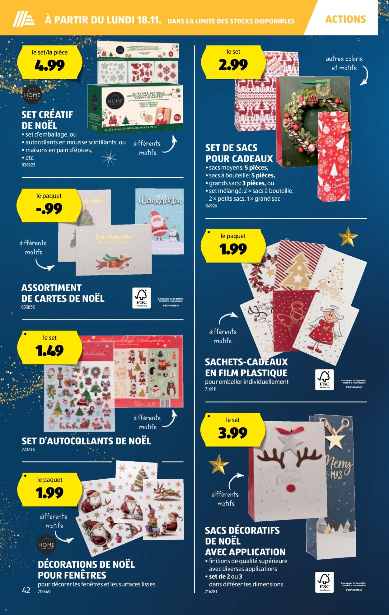 Volantino Aldi - 14.11.2024 - 20.11.2024. Pagina 42