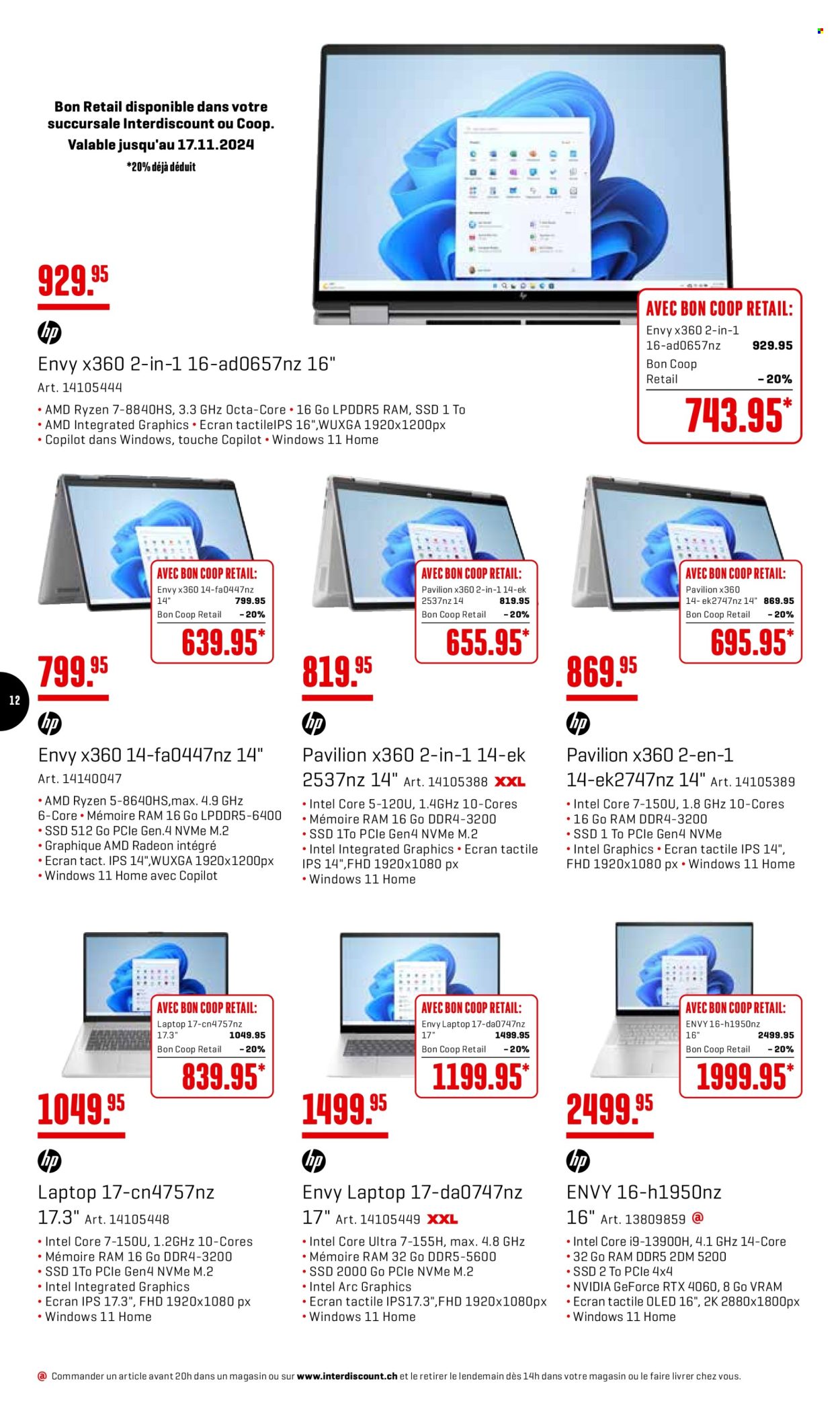 Volantino Interdiscount - 11.11.2024 - 24.11.2024. Pagina 12