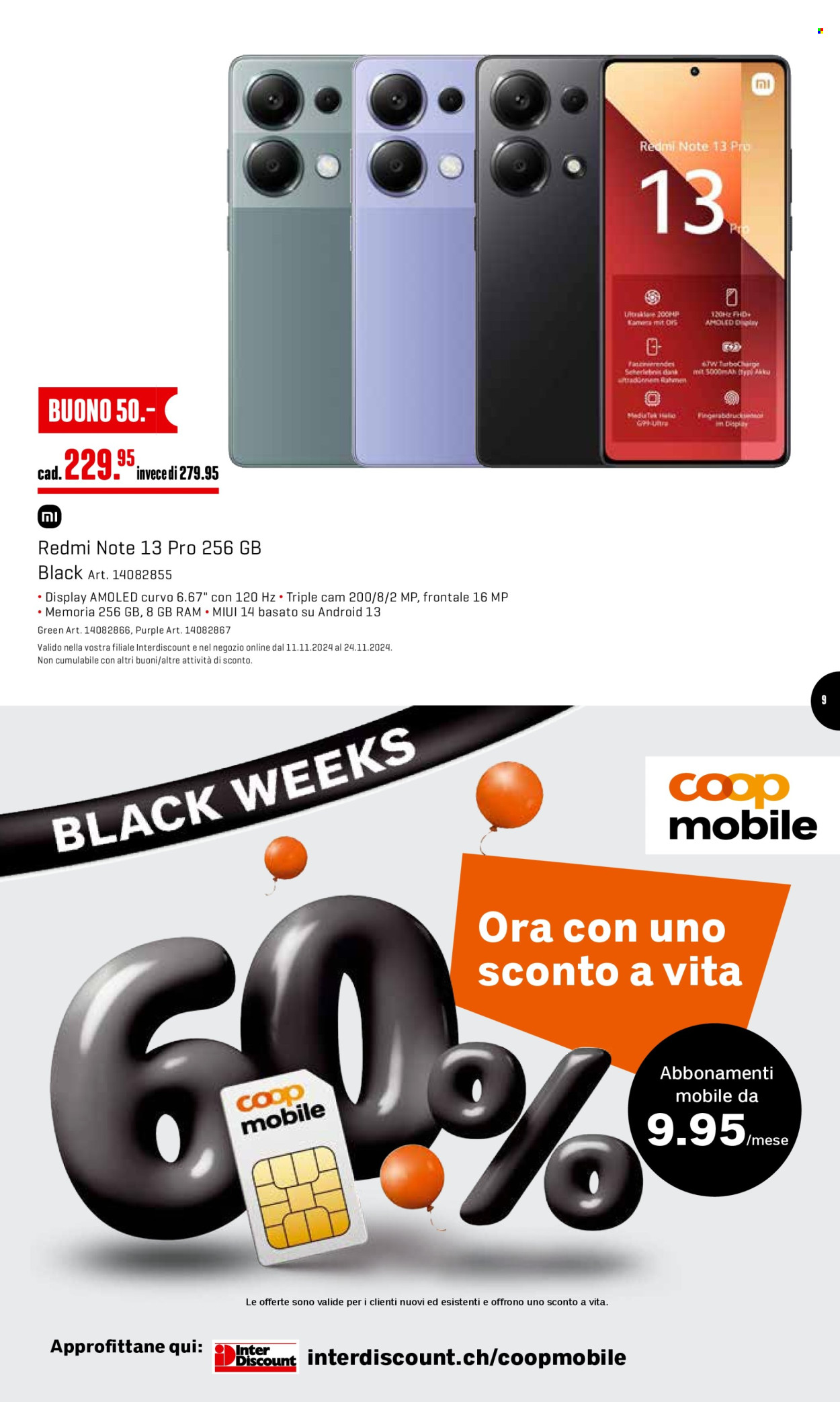 Prospekt Interdiscount - 11.11.2024 - 24.11.2024. Seite 9