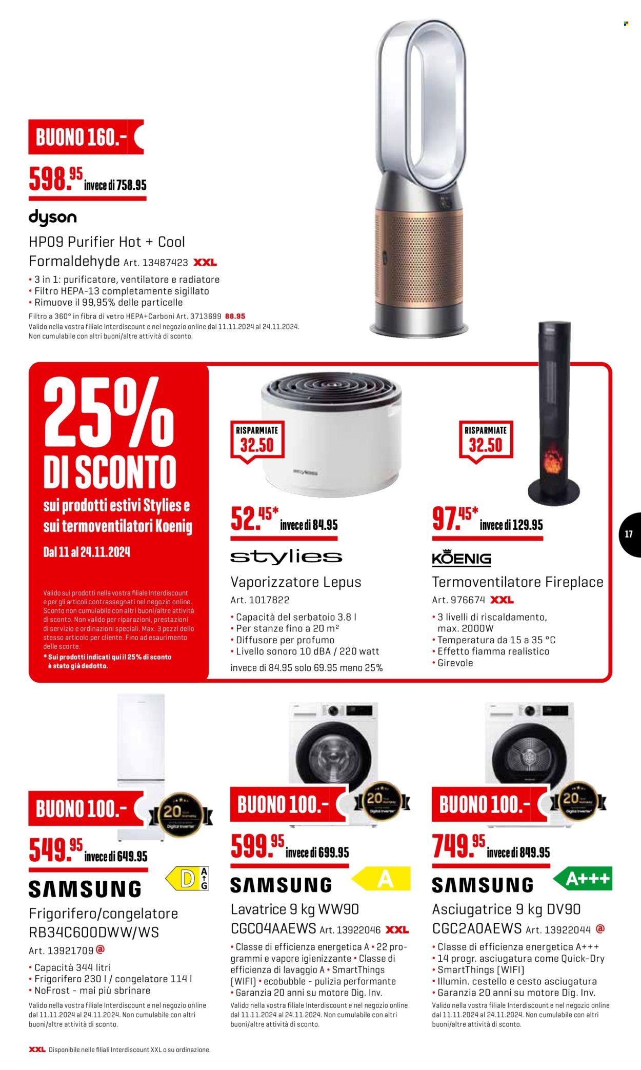 Prospekt Interdiscount - 11.11.2024 - 24.11.2024. Seite 17