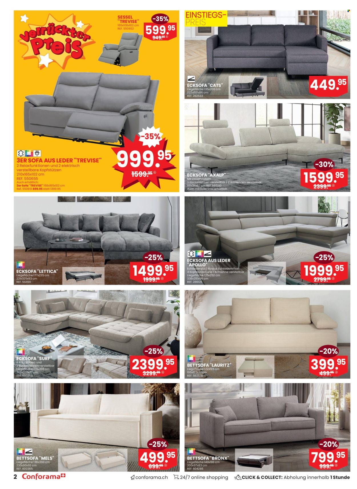 Volantino Conforama - 12.11.2024 - 23.11.2024. Pagina 2