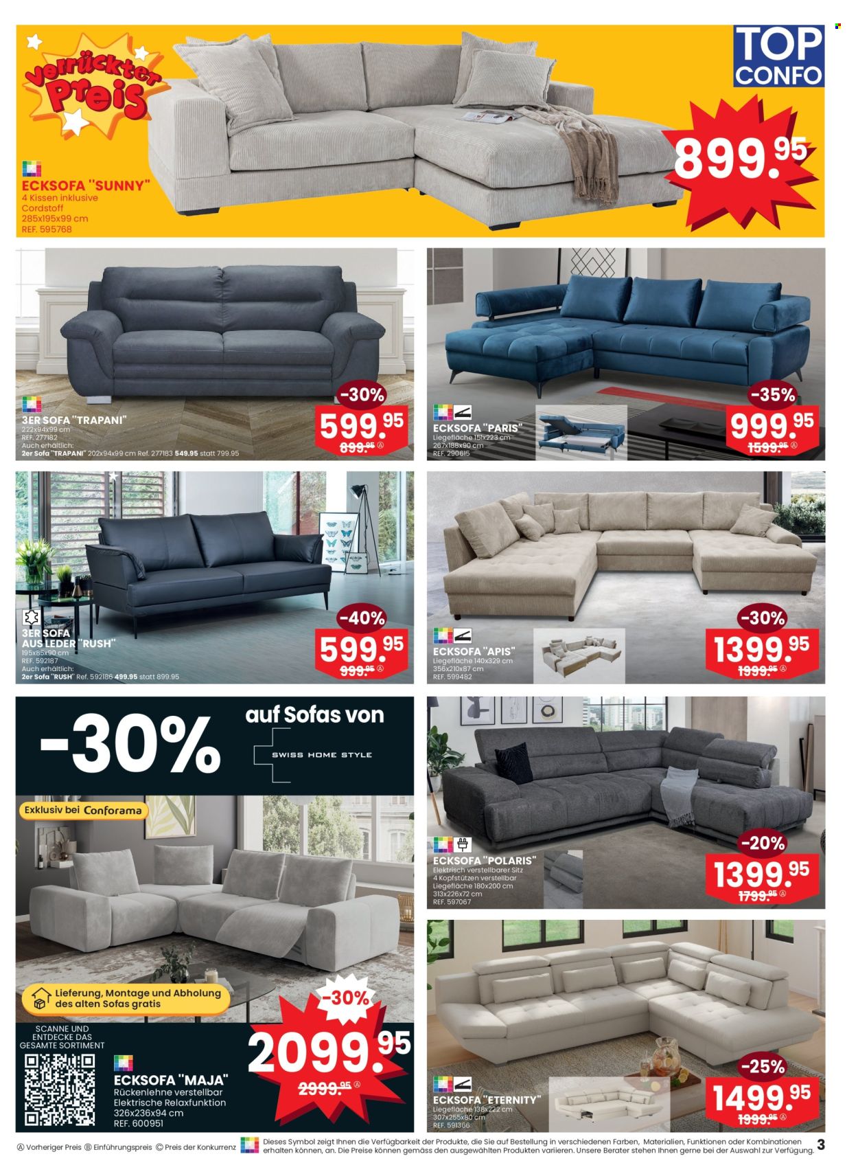 Volantino Conforama - 12.11.2024 - 23.11.2024. Pagina 3