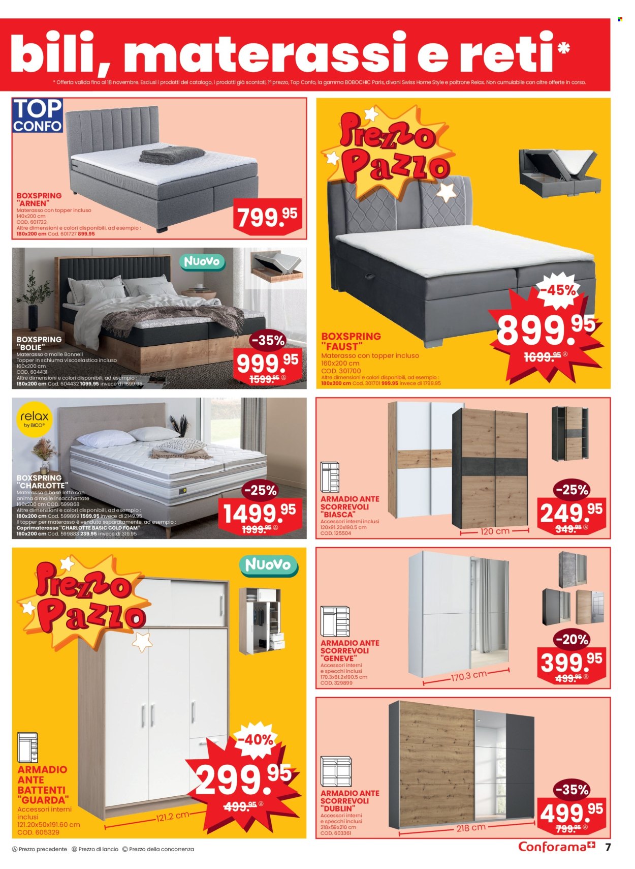 Volantino Conforama - 12.11.2024 - 23.11.2024. Pagina 7