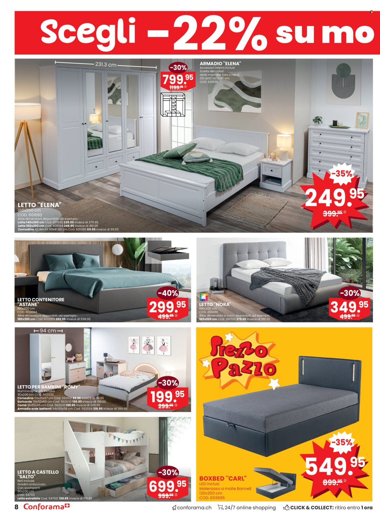 Volantino Conforama - 12.11.2024 - 23.11.2024. Pagina 8