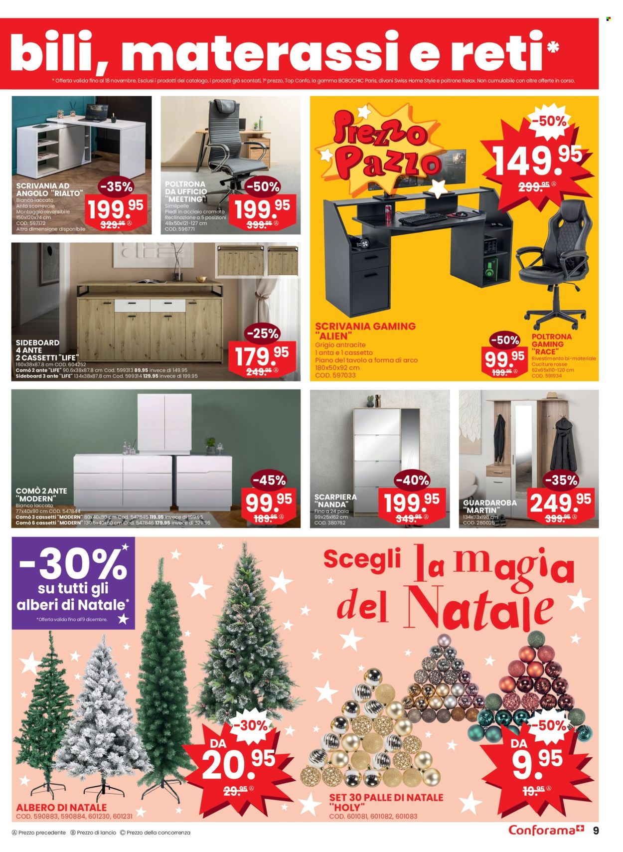 Volantino Conforama - 12.11.2024 - 23.11.2024. Pagina 9