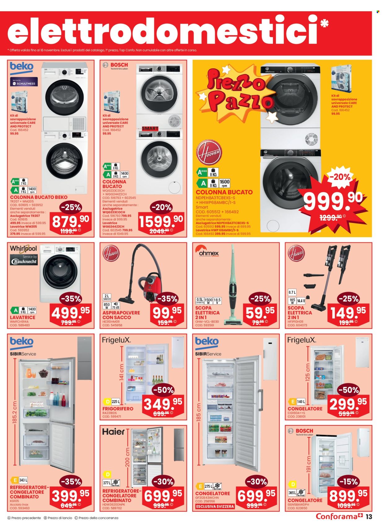 Volantino Conforama - 12.11.2024 - 23.11.2024. Pagina 13
