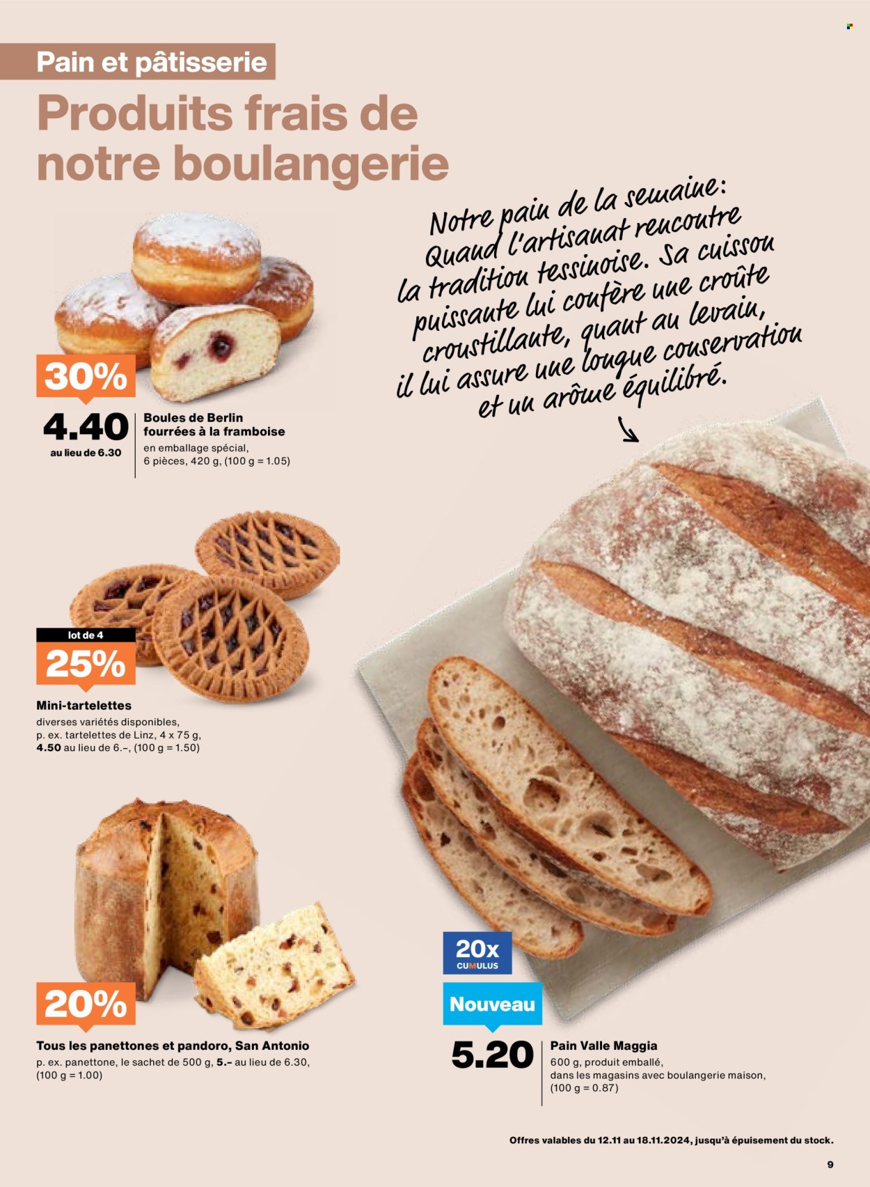 Volantino Migros - 12.11.2024 - 18.11.2024. Pagina 9
