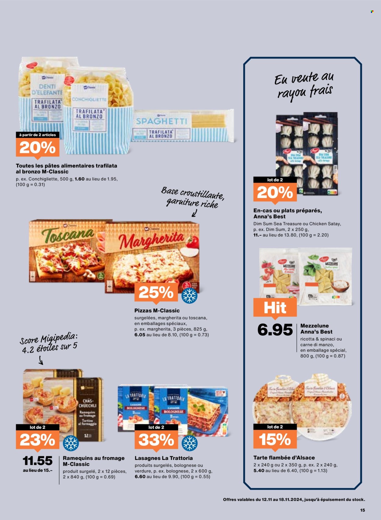 Volantino Migros - 12.11.2024 - 18.11.2024. Pagina 15