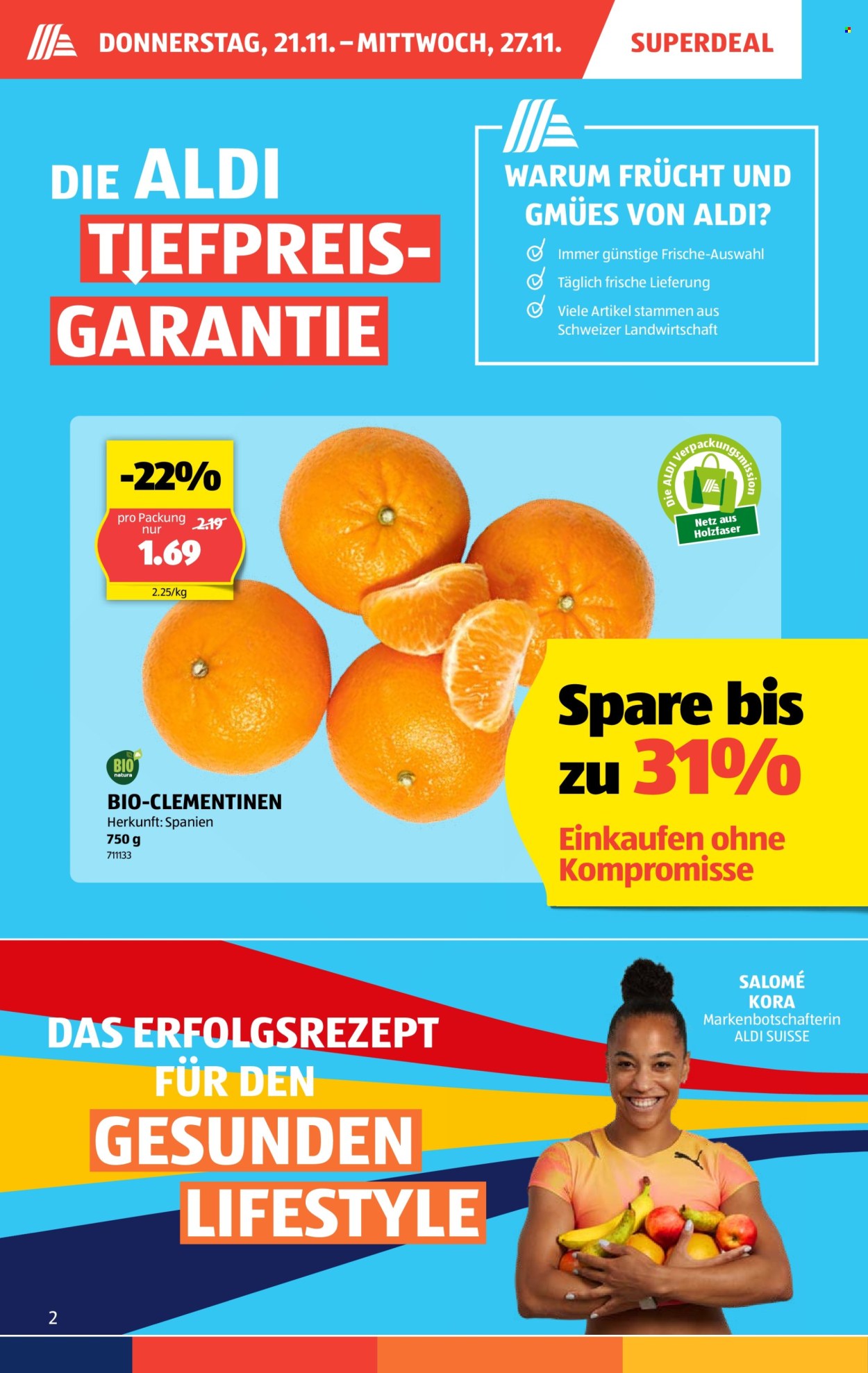 Prospekt Aldi - 21.11.2024 - 27.11.2024. Seite 2