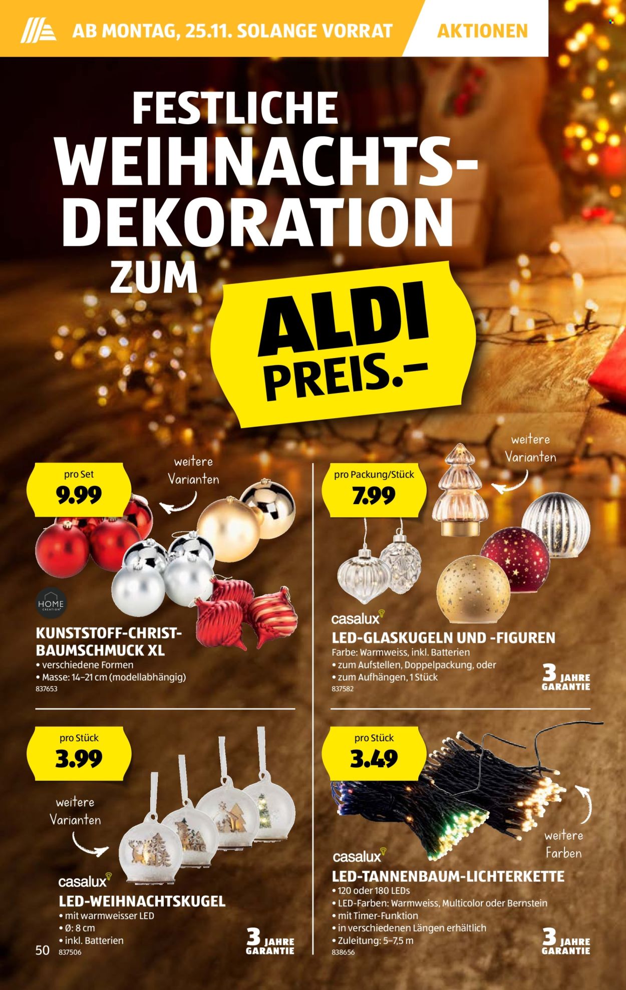 Prospekt Aldi - 21.11.2024 - 27.11.2024. Seite 50