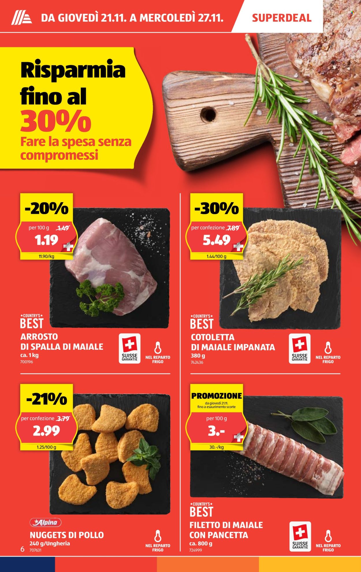 Volantino Aldi - 21.11.2024 - 27.11.2024. Pagina 6