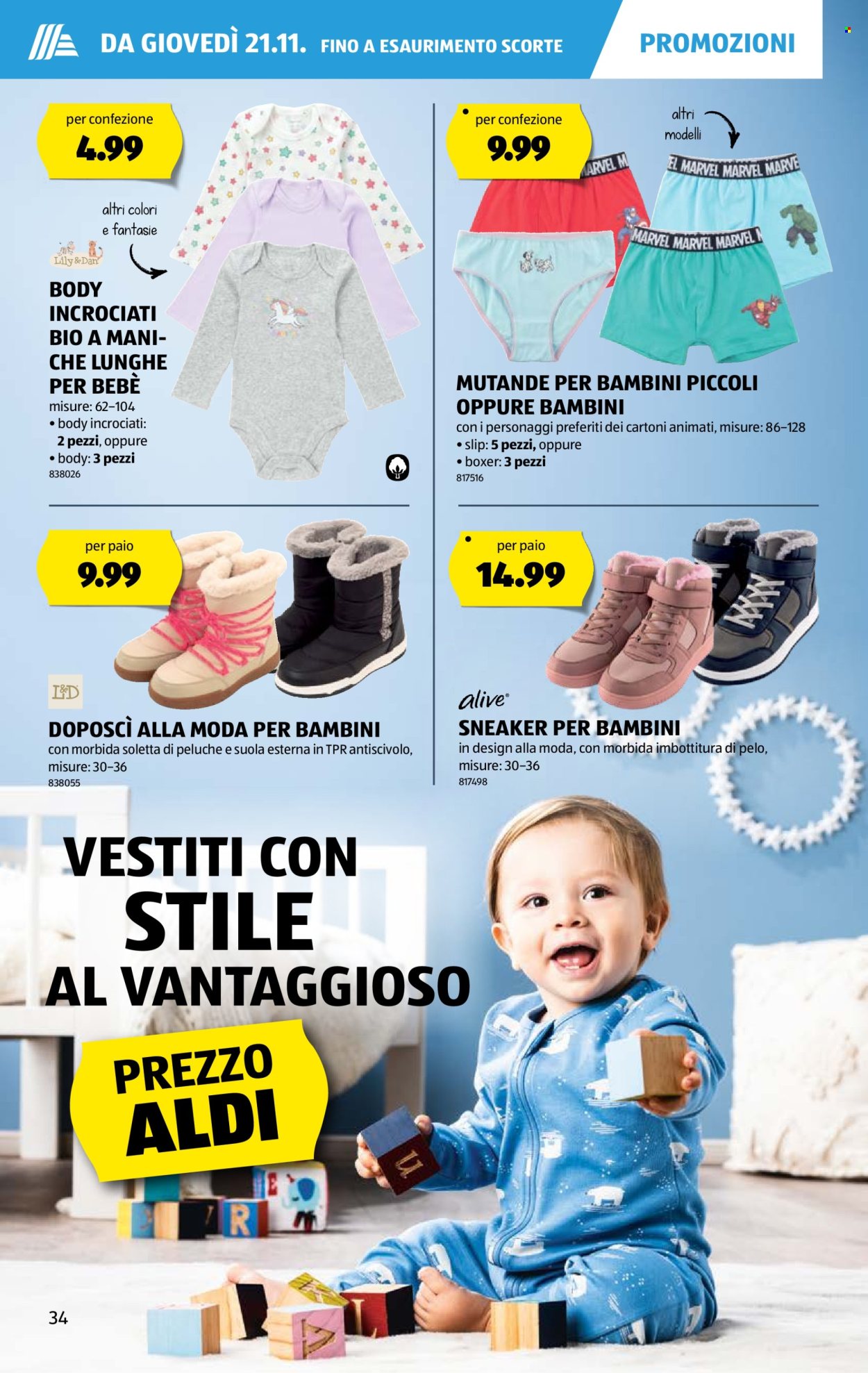 Volantino Aldi - 21.11.2024 - 27.11.2024. Pagina 34