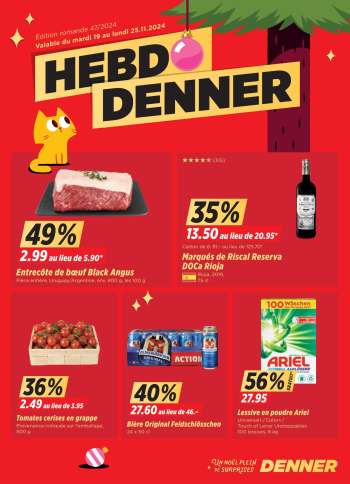 Catalogue Denner - 19.11.2024 - 25.11.2024.