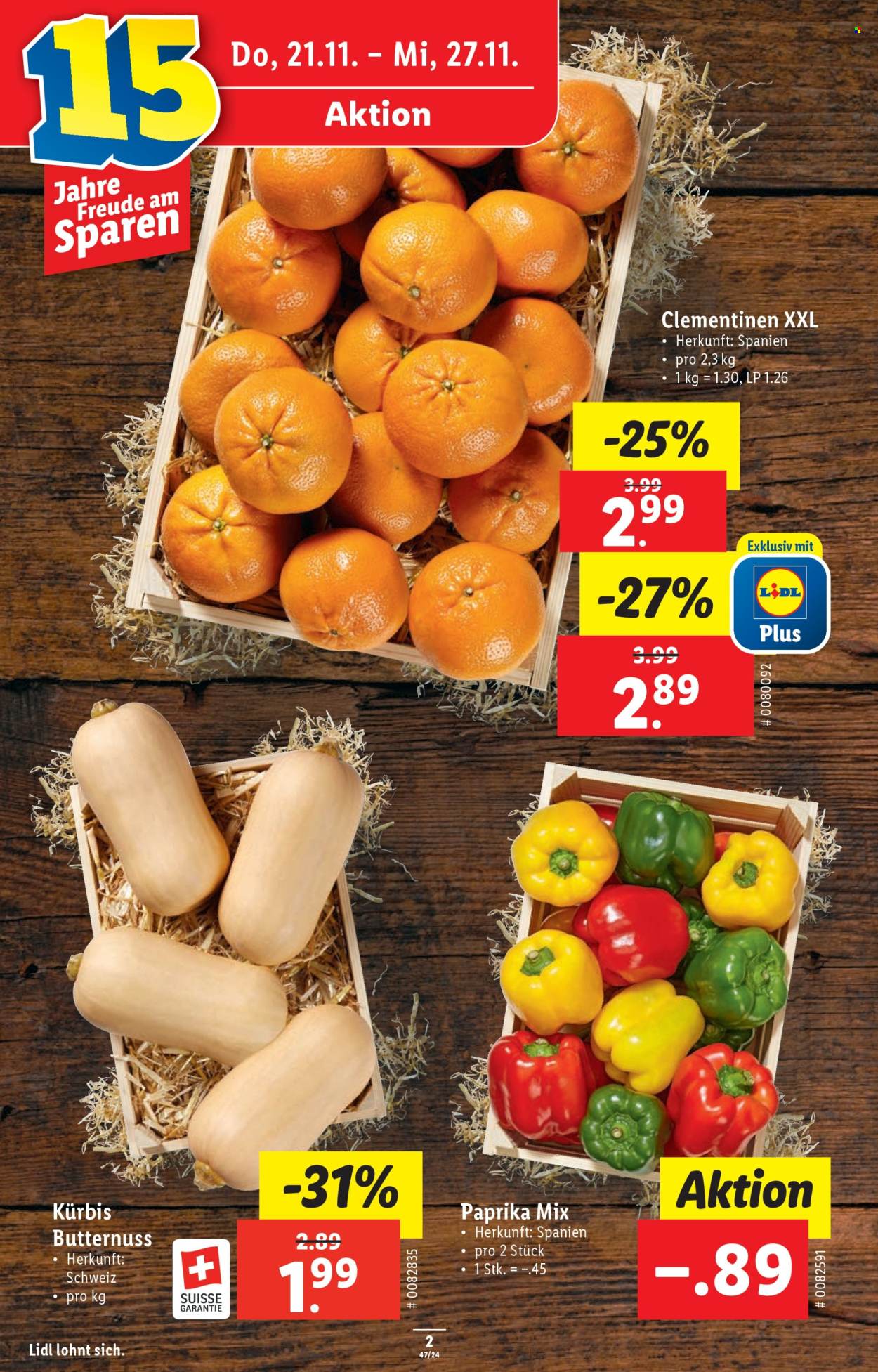 Catalogue Lidl - 21.11.2024 - 27.11.2024. Page 2