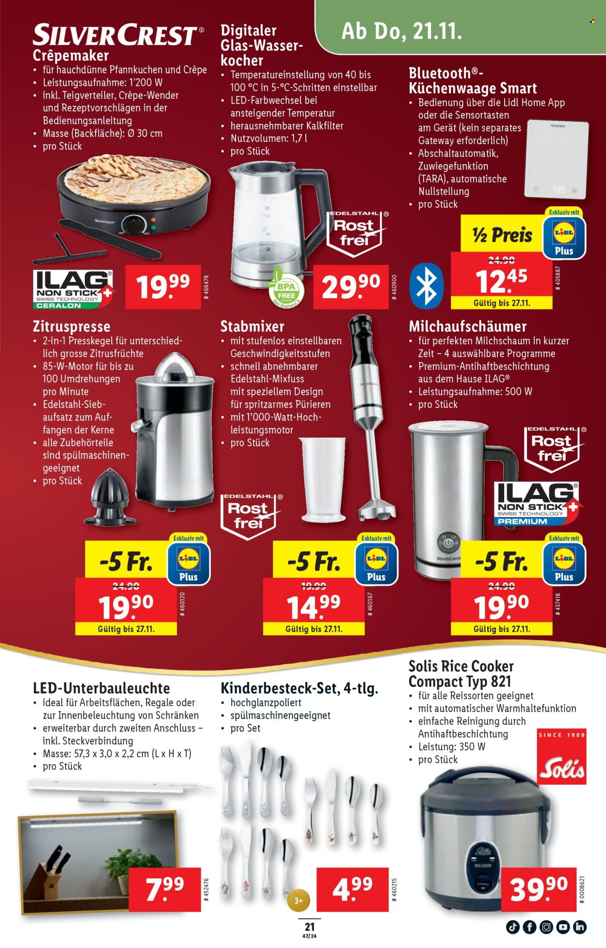 Catalogue Lidl - 21.11.2024 - 27.11.2024. Page 21