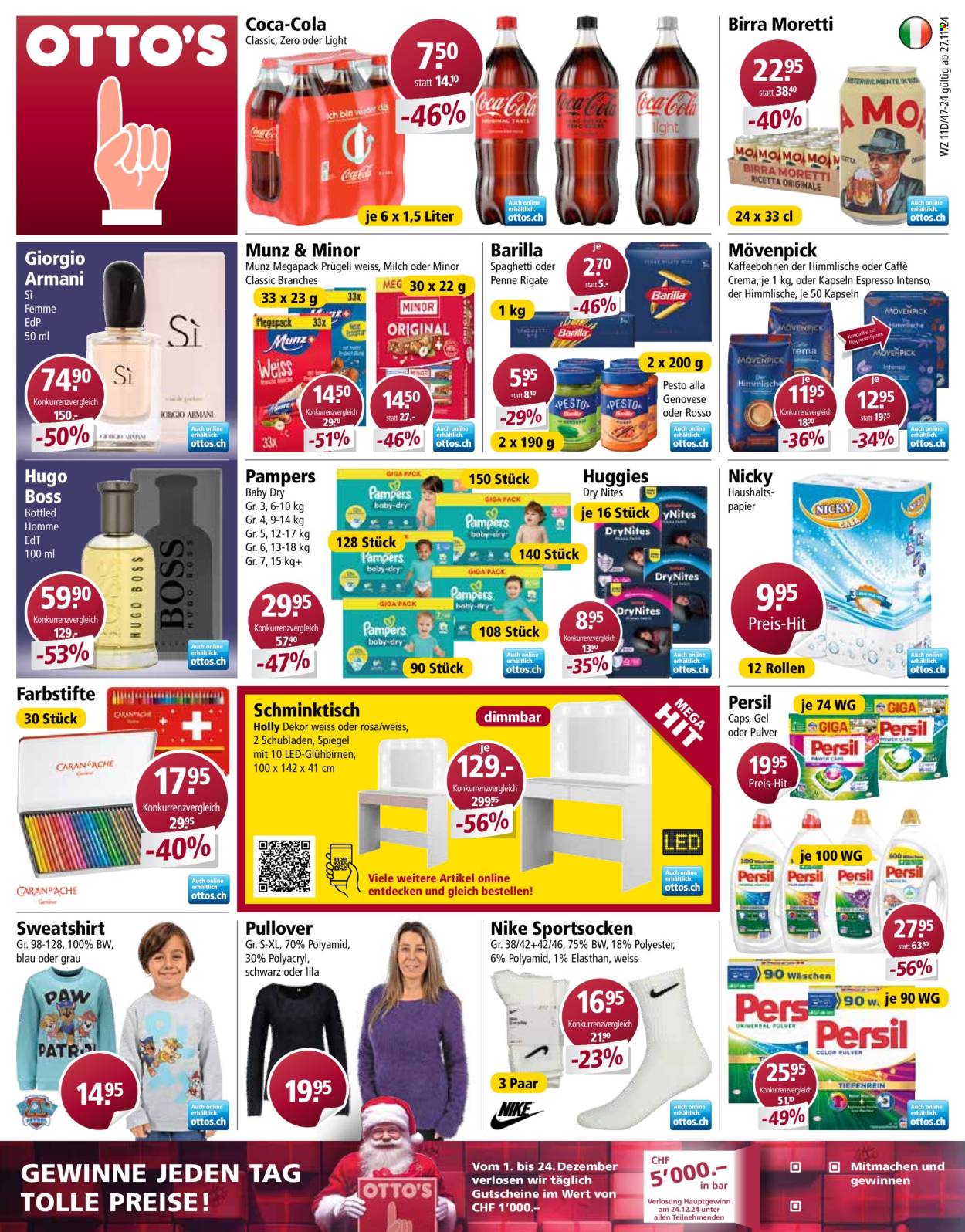 Volantino Otto's - 27.11.2024 - 2.12.2024. Pagina 1
