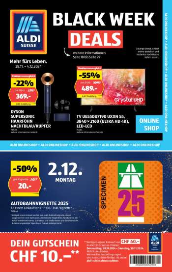 Volantino Aldi - 28.11.2024 - 4.12.2024.