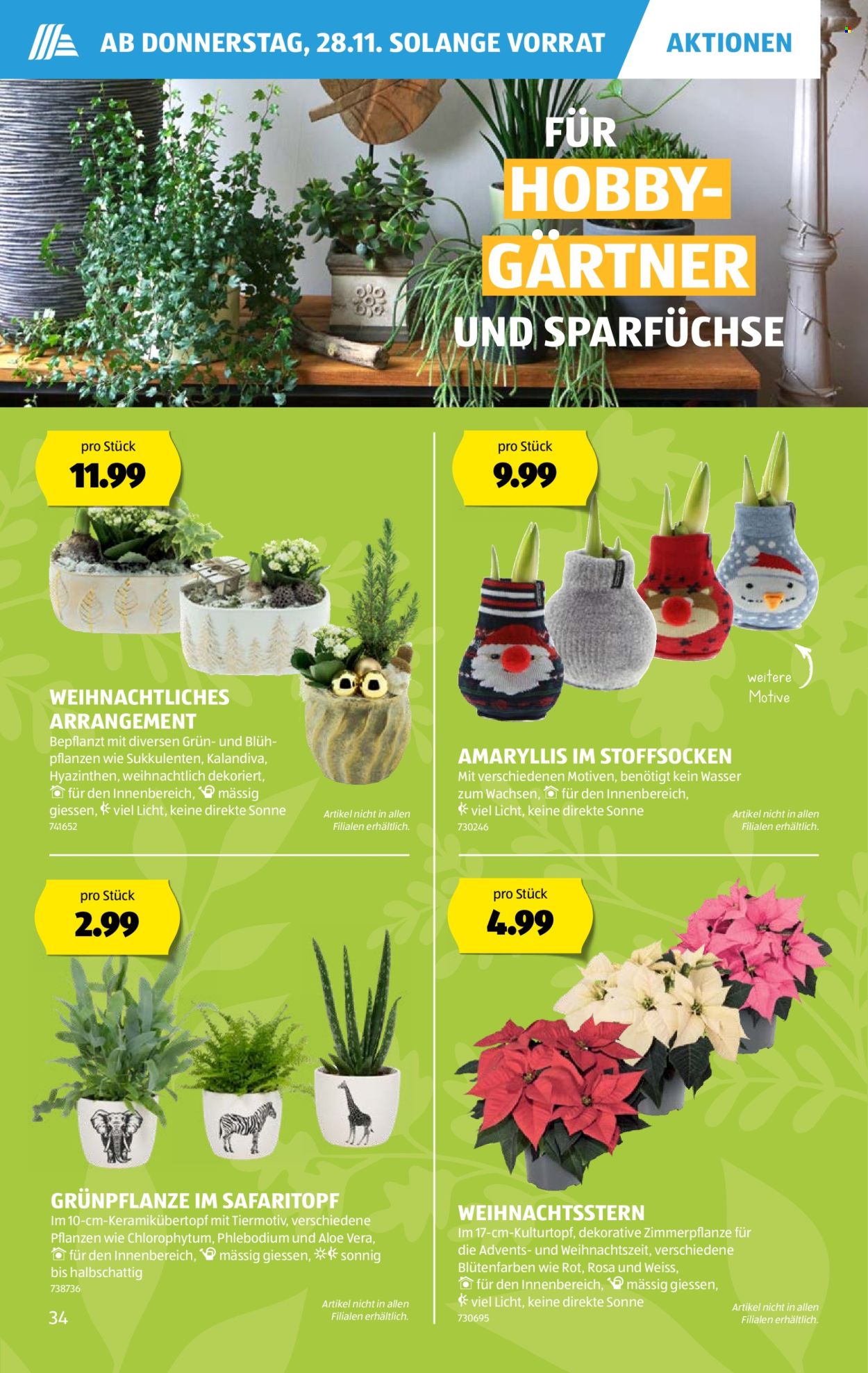 Volantino Aldi - 28.11.2024 - 4.12.2024. Pagina 34