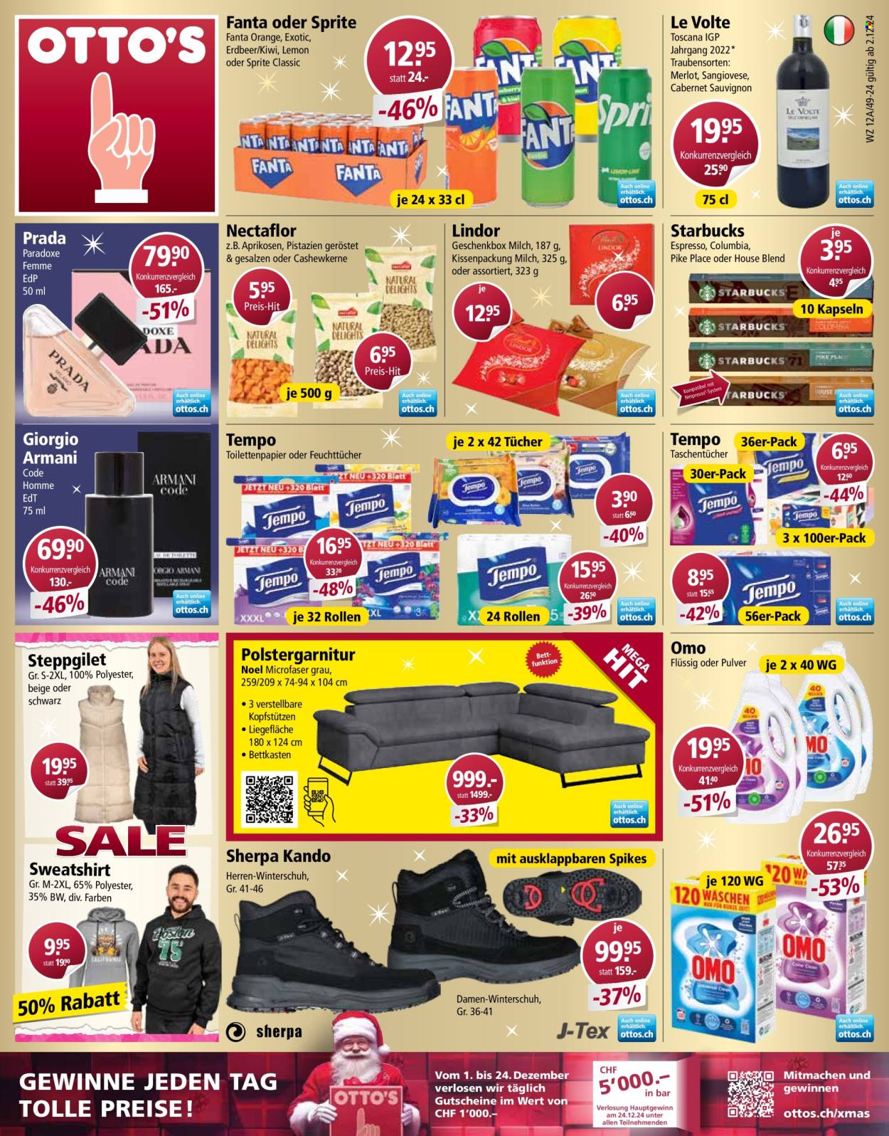 Volantino Otto's - 2.12.2024 - 8.12.2024. Pagina 1