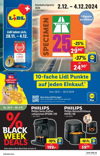 Volantino Lidl - 28.11.2024 - 4.12.2024.