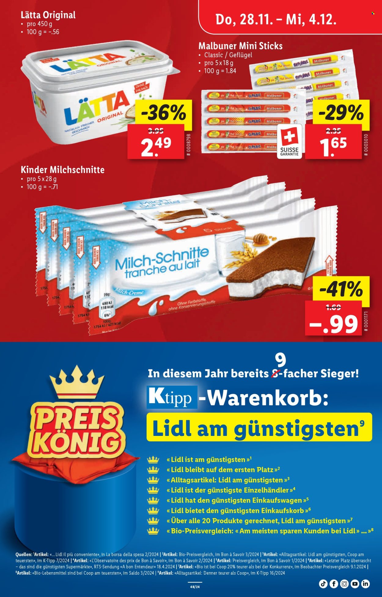 Volantino Lidl - 28.11.2024 - 4.12.2024. Pagina 3