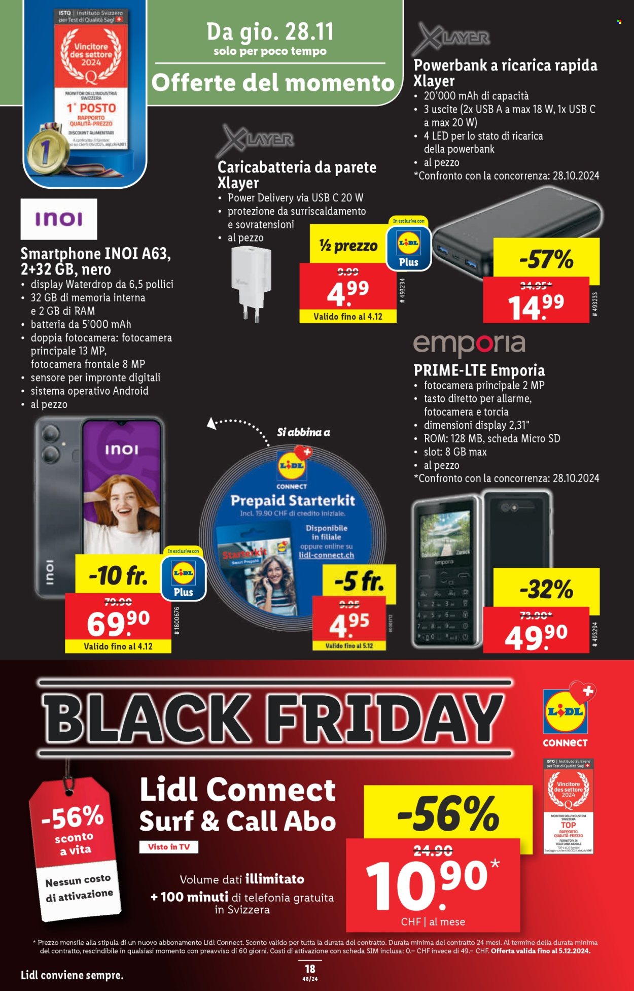 Volantino Lidl - 28.11.2024 - 4.12.2024. Pagina 18