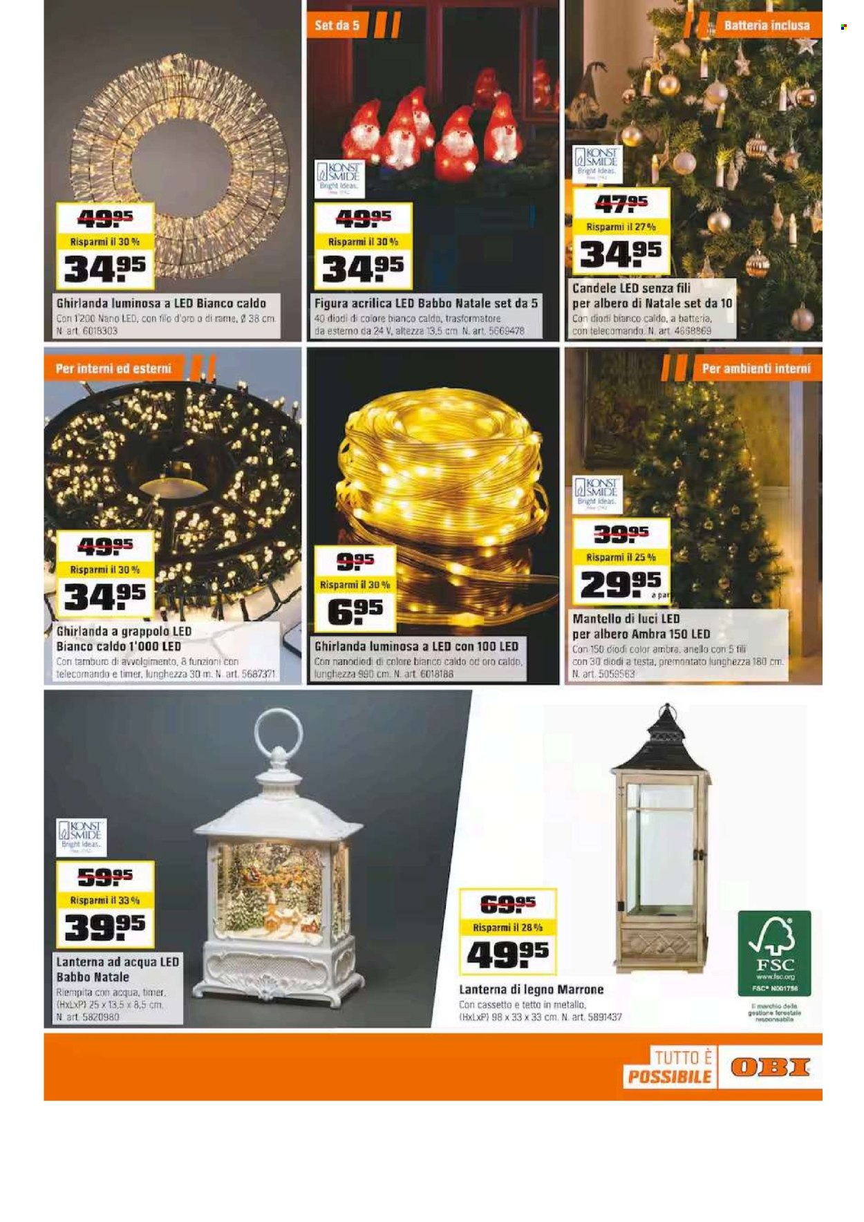 Volantino OBI - 25.11.2024 - 7.12.2024. Pagina 3