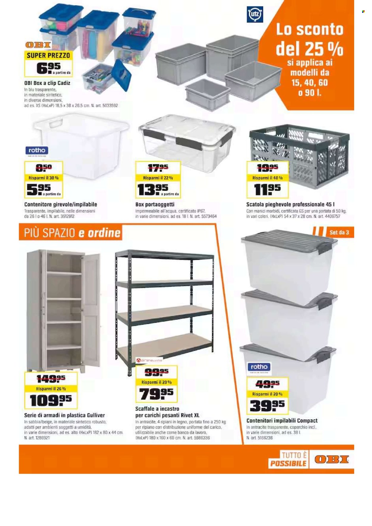 Volantino OBI - 25.11.2024 - 7.12.2024. Pagina 7