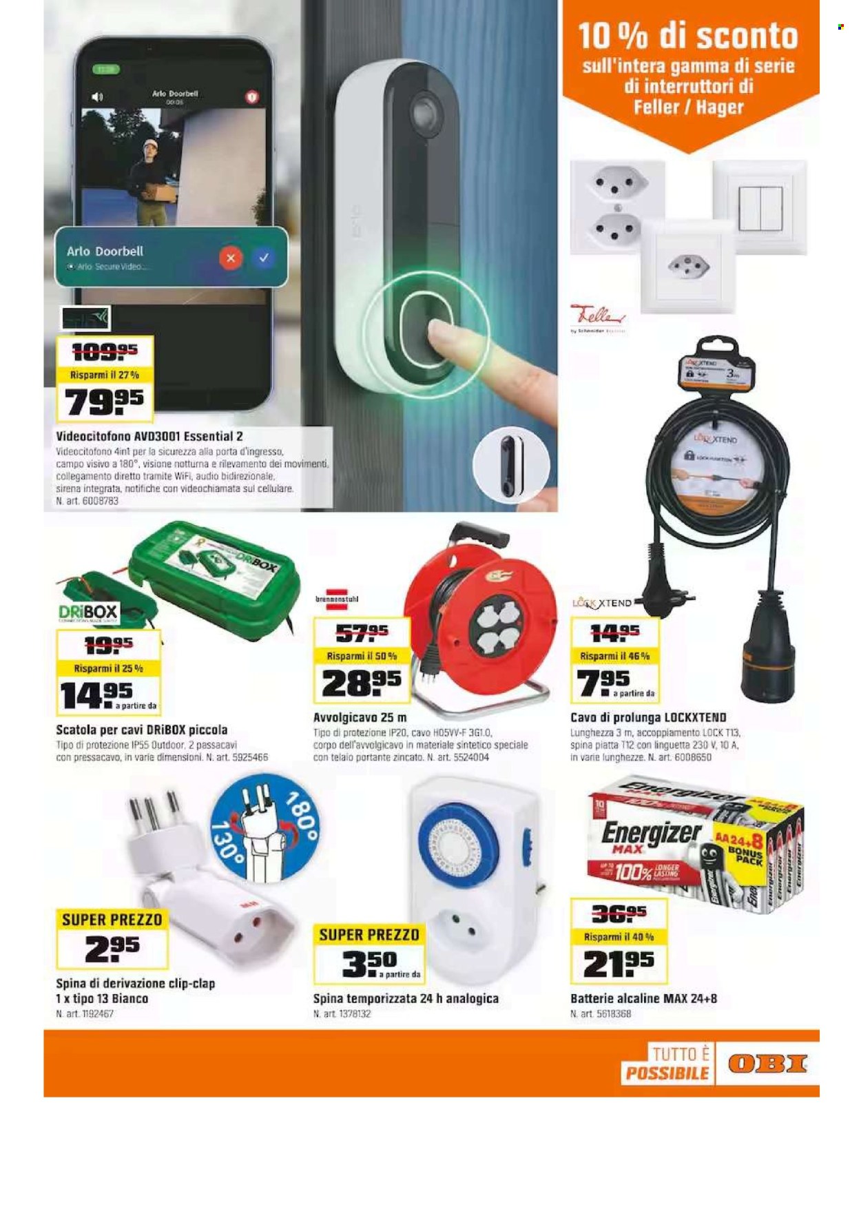 Volantino OBI - 25.11.2024 - 7.12.2024. Pagina 9