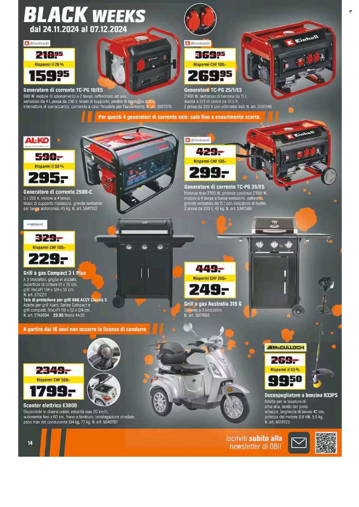Volantino OBI - 25.11.2024 - 7.12.2024. Pagina 14