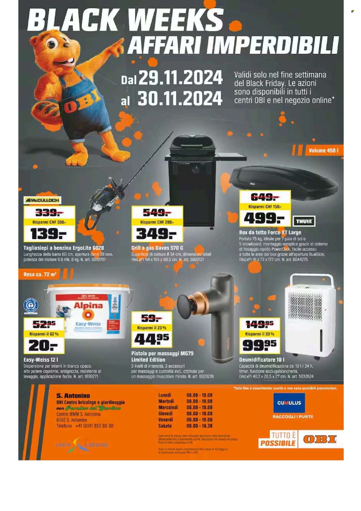 Volantino OBI - 25.11.2024 - 7.12.2024. Pagina 16