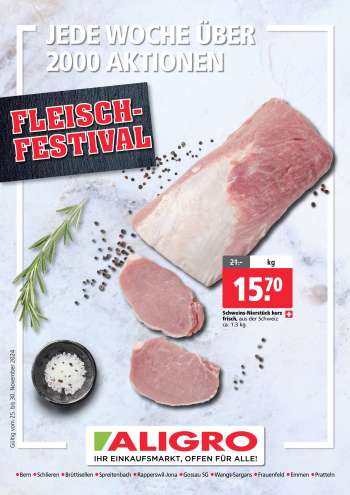 Volantino ALIGRO - 25.11.2024 - 30.11.2024.